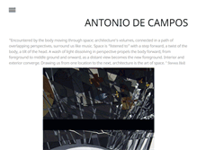 Tablet Screenshot of antoniodecampos.com